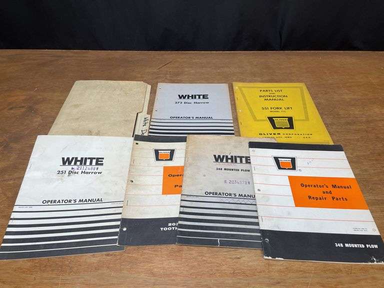 Oliver + White Manuals + Decals image