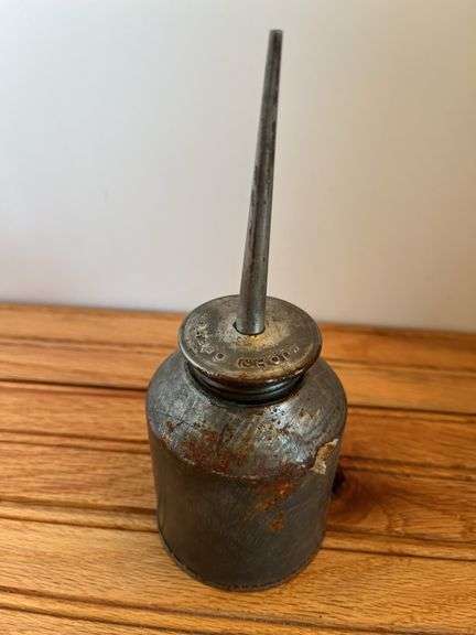 (2) John Deere Oil Cans
