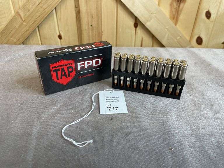 5 Boxes Hornady TAP FPD 55 & 75 Gr. .223