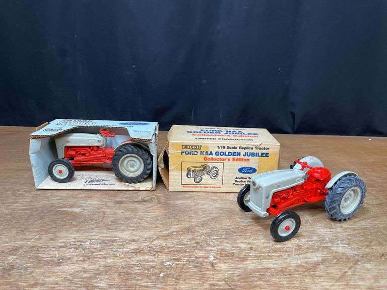 (2) 1/16 Ford NAA Golden Jubilee NIB Ertl image