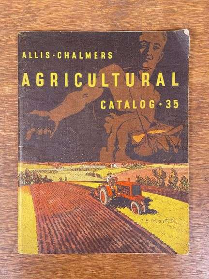 1935 Allis Chalmers Agricultural Catalog No. 35 image