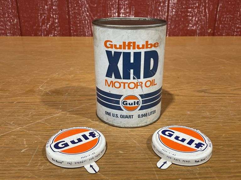 Gulflube Motor Oil and Tops image