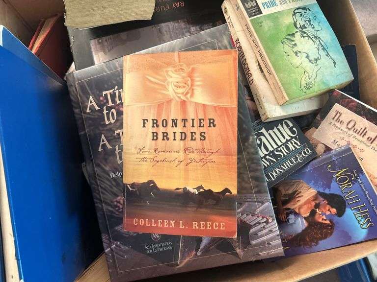 Large Box of Assorted Books