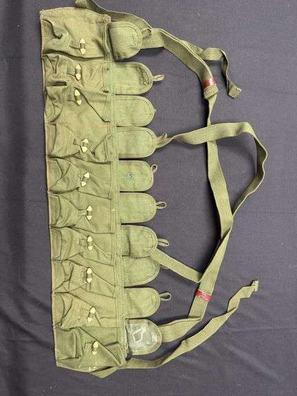 (3)-Chinese Type 56 SKS Chest Rig/Bandoleers