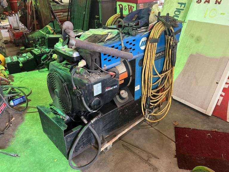 Miller Gas Powered Generator/Welder With Rods and Gloves