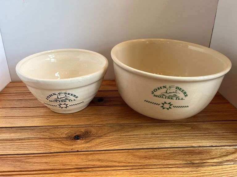 (2) John Deere Bowls image