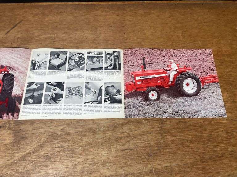 (2) IH Tractor Sales Literature