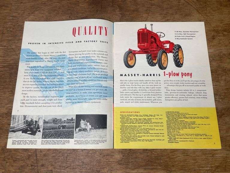 Massey-Harris Buyers Guide