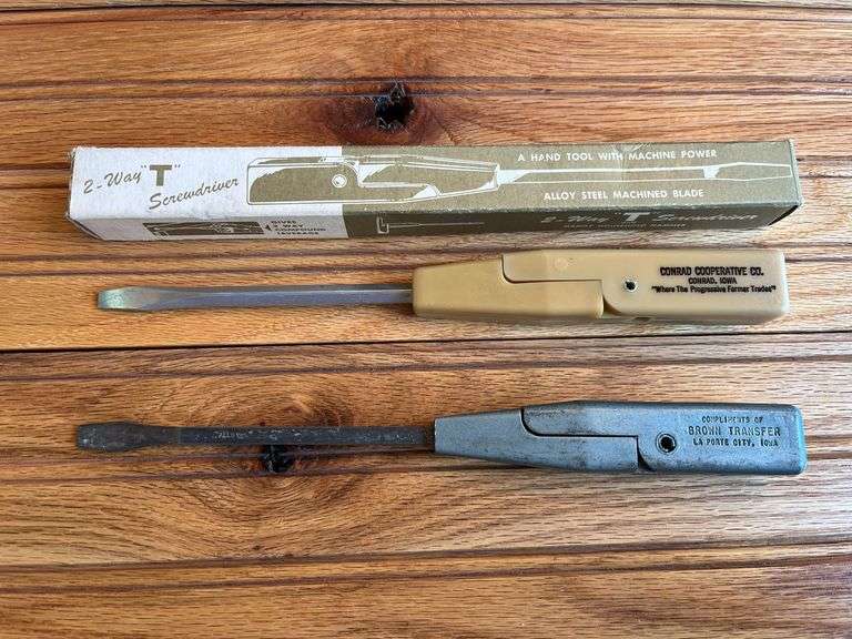 (2) Advertising Screwdrivers image