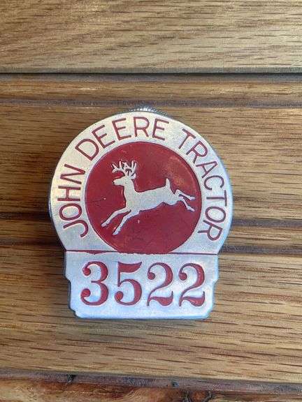 John Deere Tractor Employee Badge image