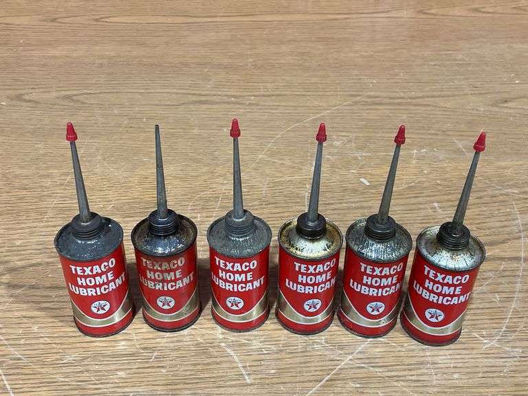 (5) Cans of Texaco Home Lubricant