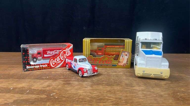 (4) Pepsi + Coke Trucks image