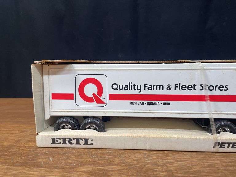 (2) Quality Farm & Fleet + KAT Semis NIB Ertl