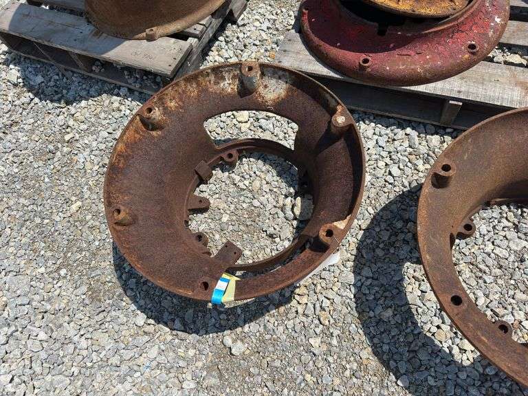 Visible Gas Pump Bases, Rings and Other Parts