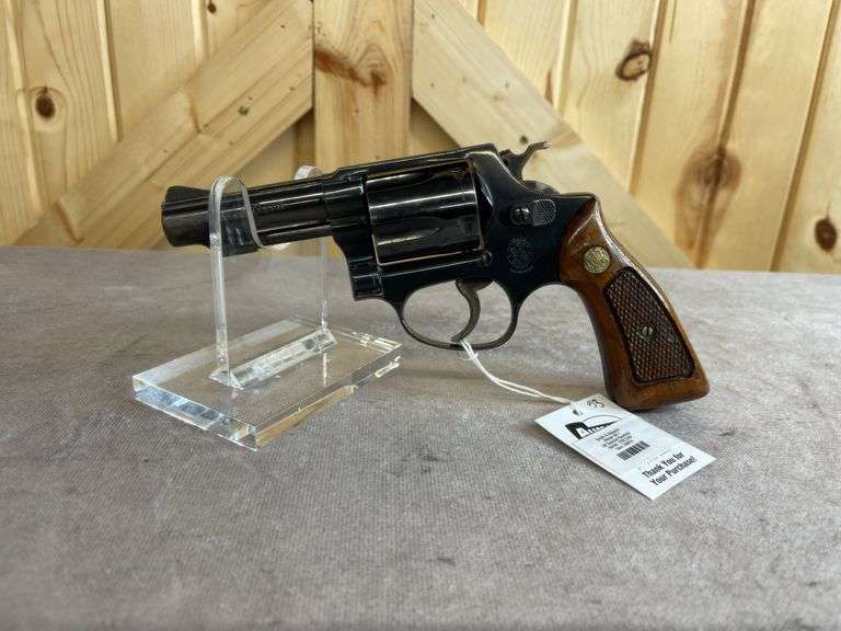 S&W Model 36 .38 Special DA Revolver