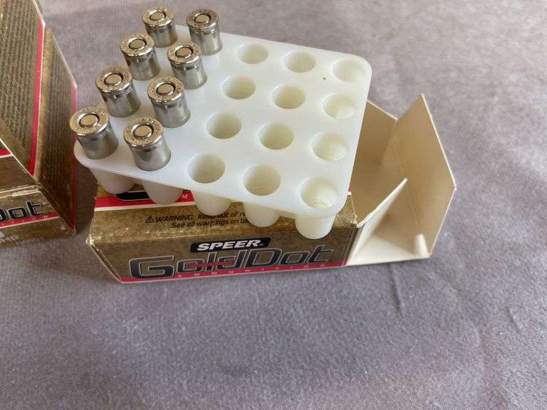 5 Boxes Speer & Hornady 60 Gr. GDHP & HP .32 Auto