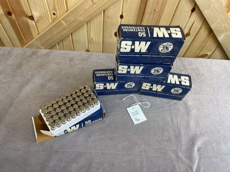 Rare! 5 Boxes S&W 90, 110 Gr. JSP/JHP .357 Magnum