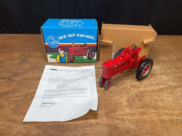 1/16 Farmall Super M-TA 1991 NFTS NIB Ertl image