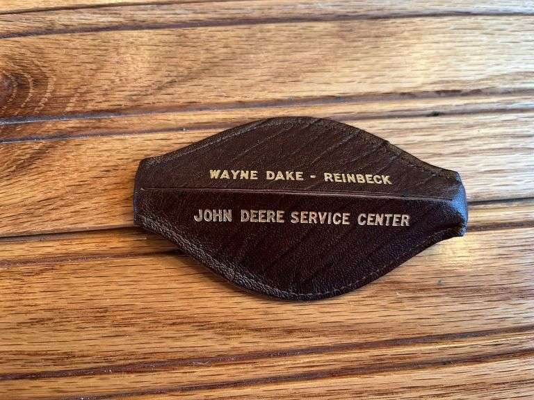 John Deere Leather Coin Purse image