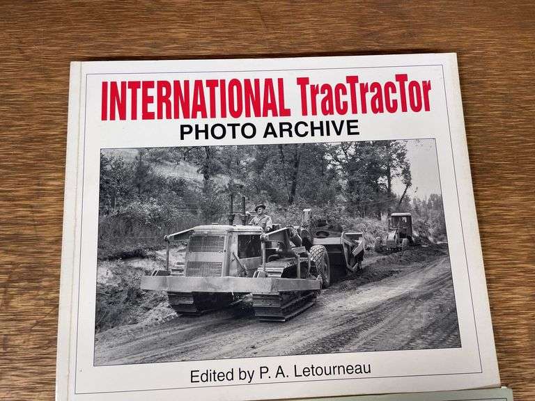 (3) IH Pay Loader Sales Literature + Photo Archive Books