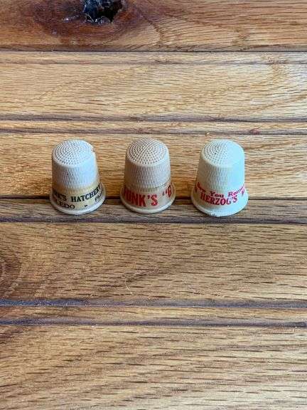 (3) Advertising Thimbles image