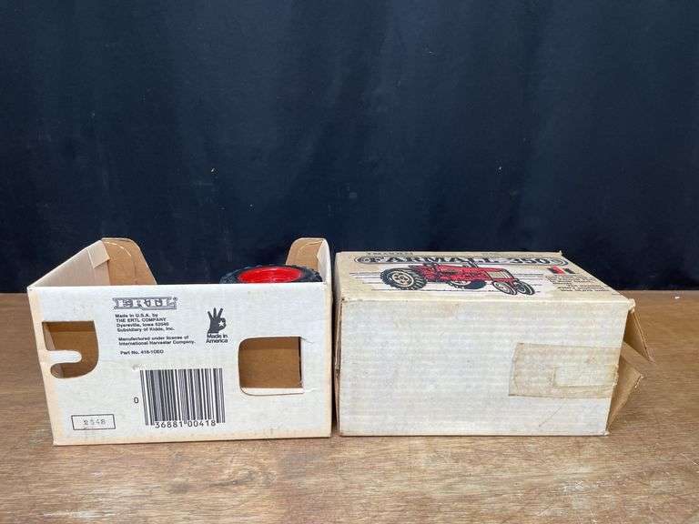 (2) 1/16 Farmall 350 NIB Ertl