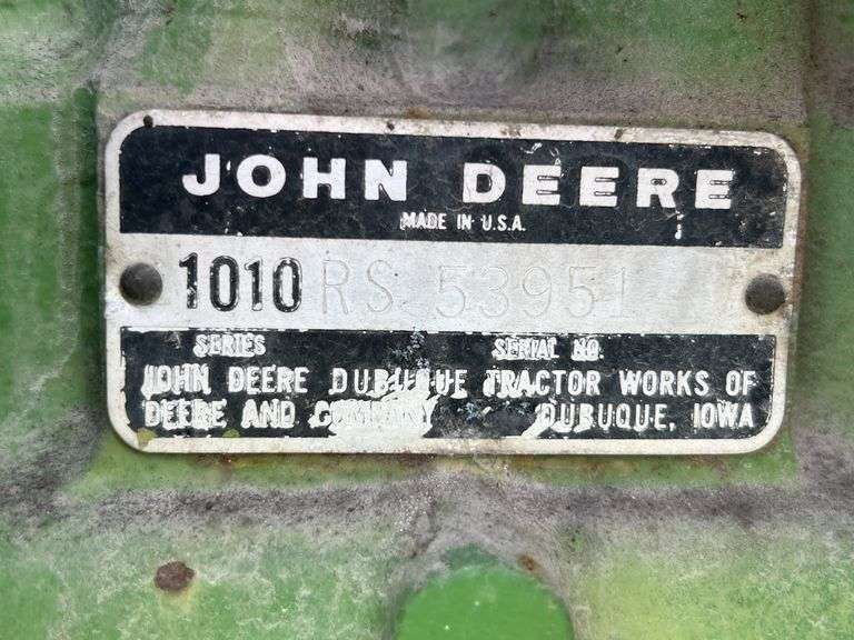 1965 John Deere 1010