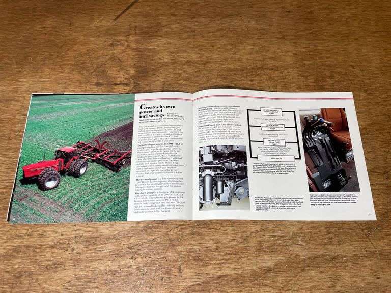 (3) IH + Case-IH Tractor Sales Literature