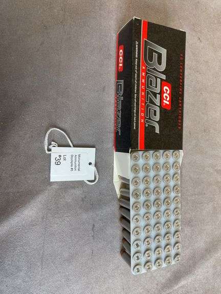 5 Boxes CCI Blazer 158 Gr. JHP .357 Magnum