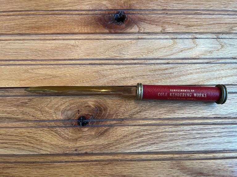 (2) Advertising Letter Openers