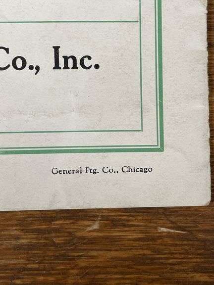 Advance-Rumely Husker Shredder Sales Literature