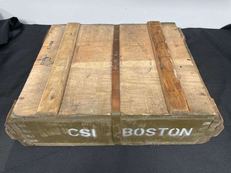 Unopened Wooden Crate 1100 Rounds Norinco 7.62 x 39 Ammo