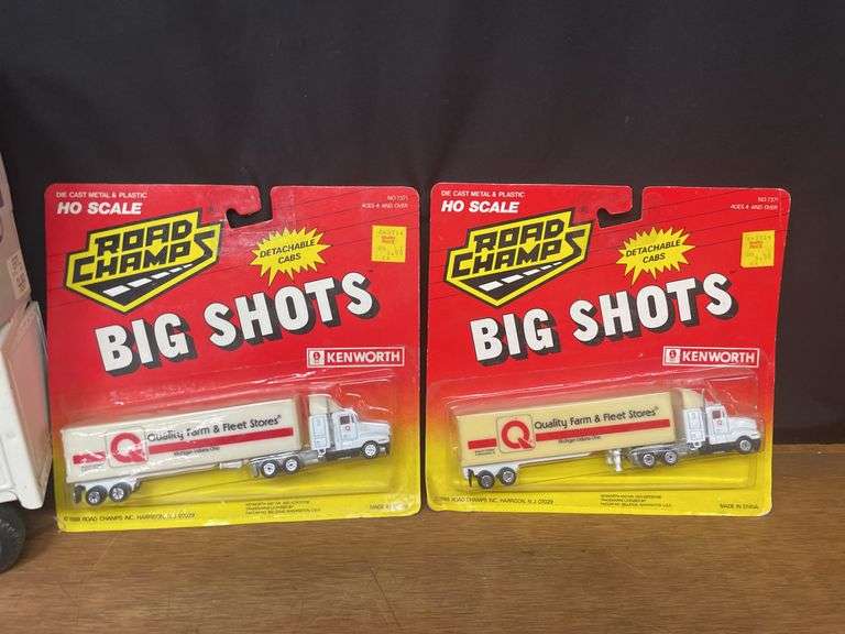 (5) Quality Farm & Fleet + UPS Trucks