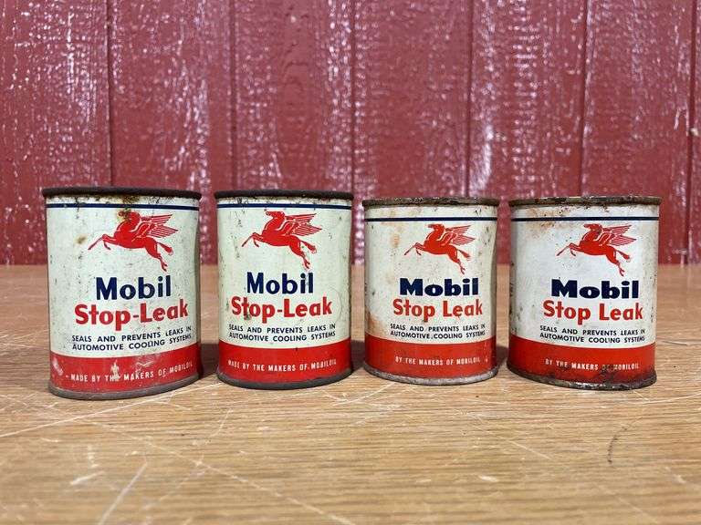 (4) Cans of Mobil Stop Leak image