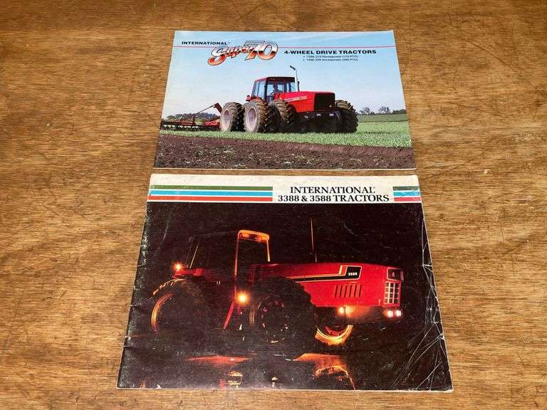 (2) IH 2+2 4wd Tractor Sales Literature image
