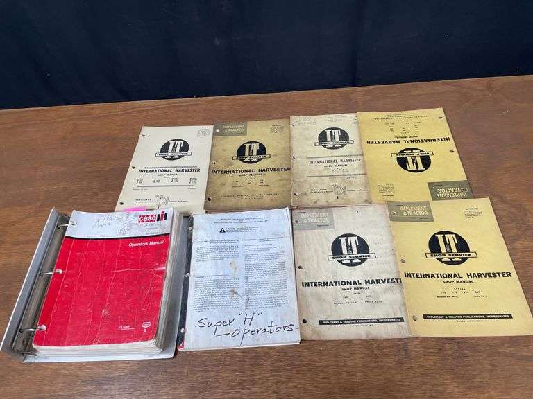 (8) IH Tractor Manuals image
