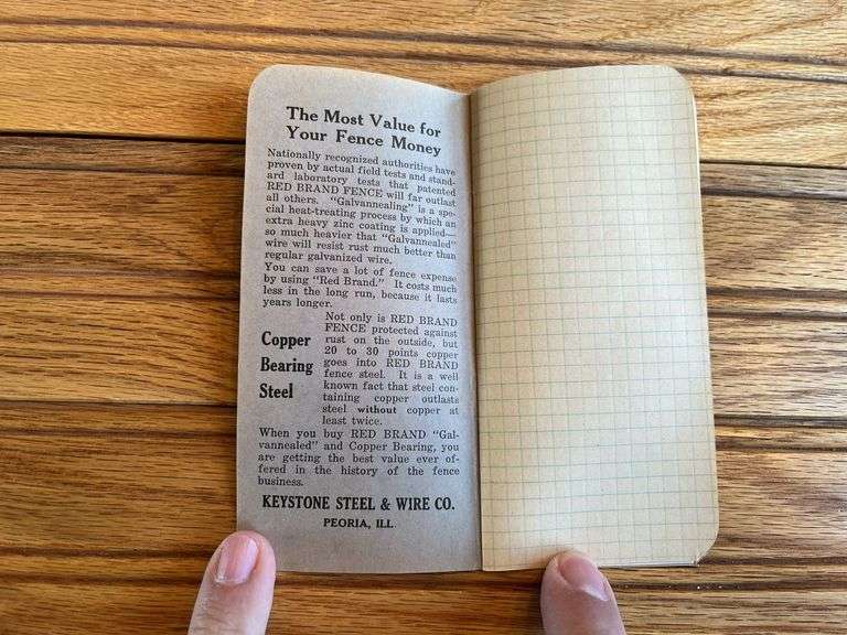 (4) Advertising Notebooks