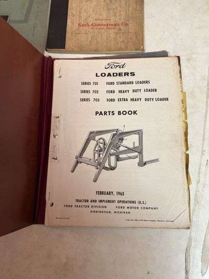 Ford & Oliver Late Tractor Literature