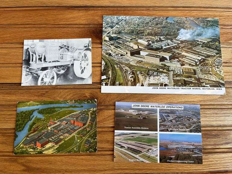(4) John Deere Postcards image