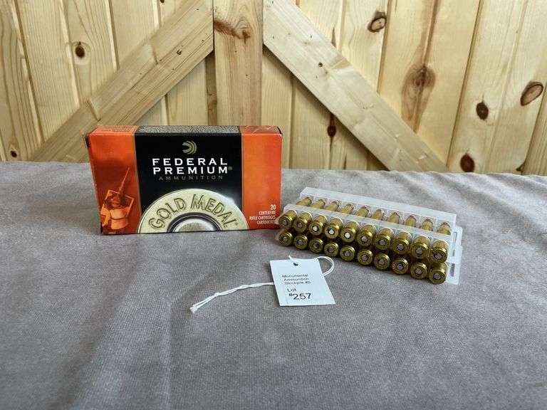 3 Boxes Federal Premium Gold Medal 175 Gr. Sierra MatchKing .308