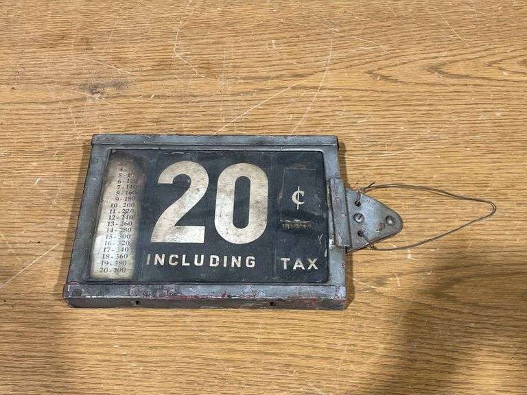 (3) Gas Pump Price Boxes