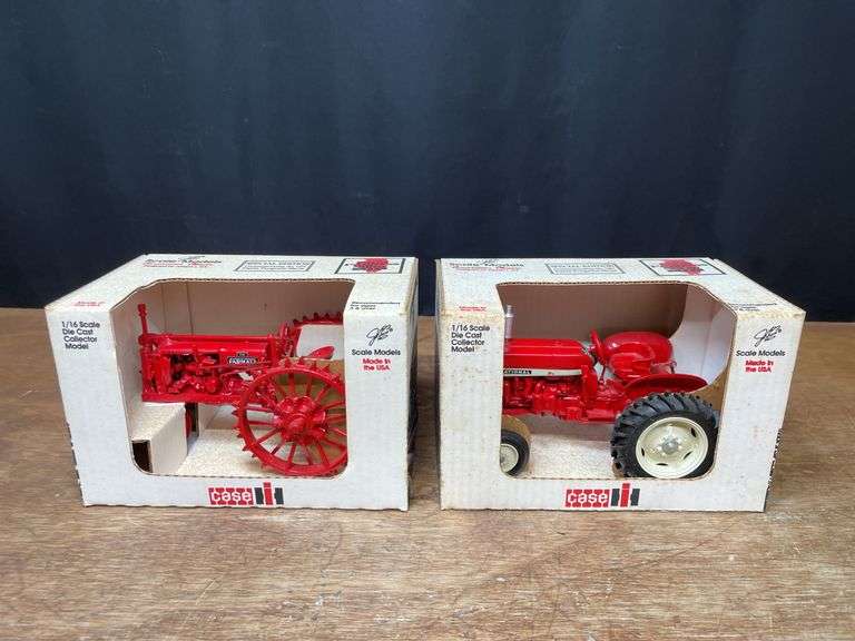 (2) 1/16 IH 606 + Farmall F12 1991 FPS NIB SM image