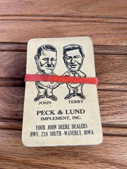 (2) John Deere Playing Cards