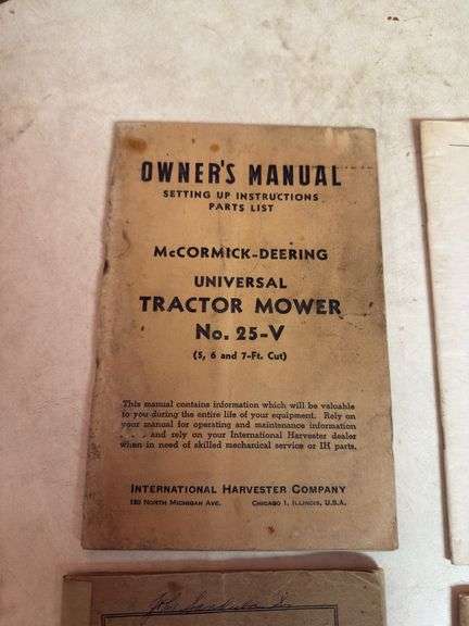 McCormick Deering Literature