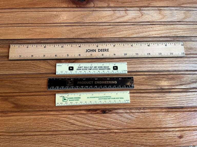 (4) John Deere Rulers image