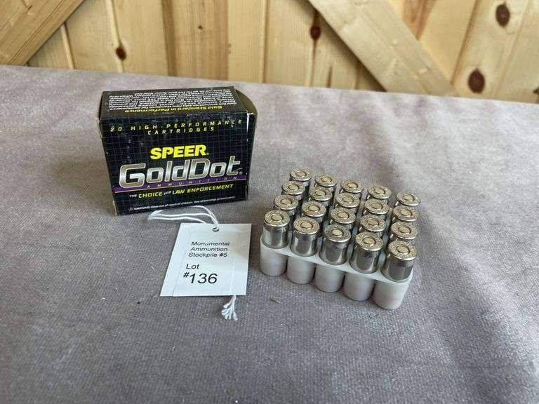 3 Boxes Speer Gold Dot 200 Gr. GDHP .45 Auto +P