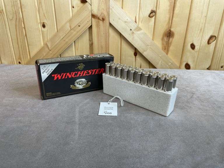 6 Boxes Winchester 130, 140, 150 XP3, BST, Bonded, Failsafe .270 WSM