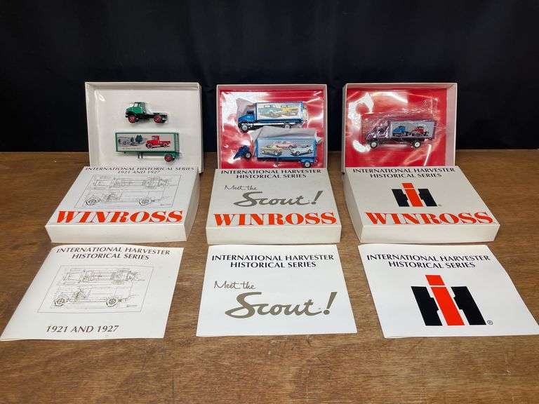 (3) 1/64 International Semis NIB Winross