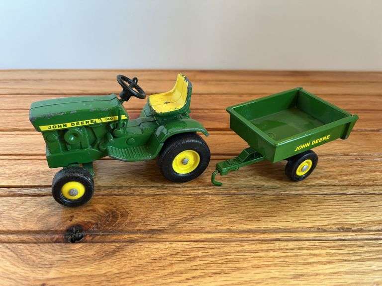 1/16 John Deere 140 L&G + Cart Ertl image