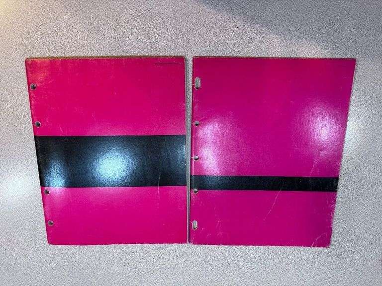 (2) John Deere 400 Dealership Manuals